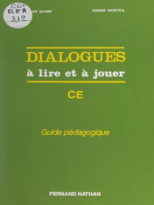 cover image of Dialogues à lire et à jouer